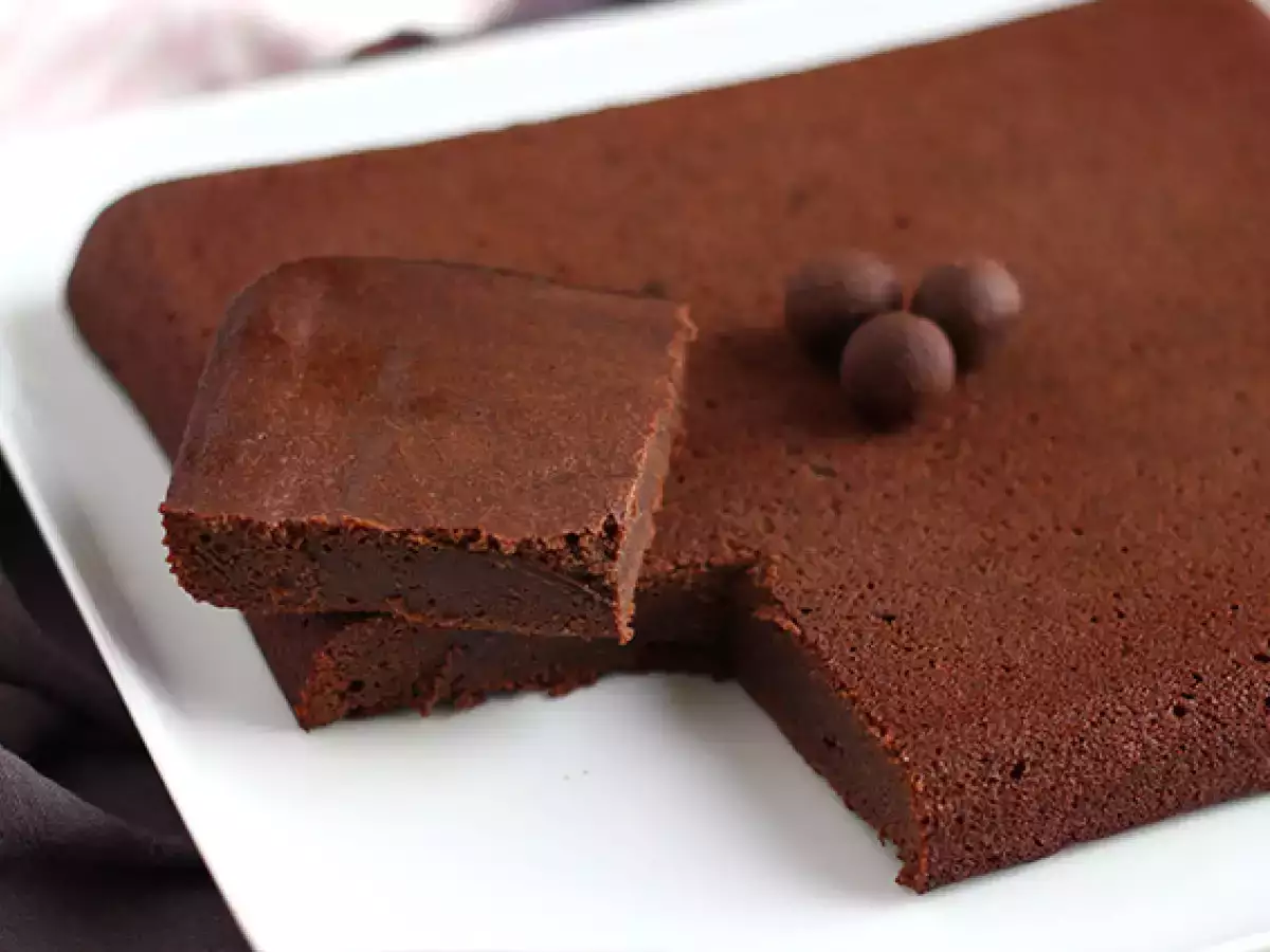 Brownie χωρίς βούτυρο