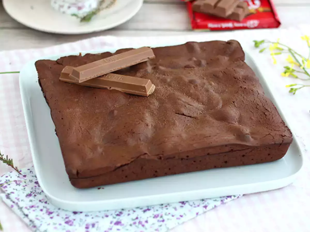 Brownie με Kit Kat ® - φωτογραφία 3