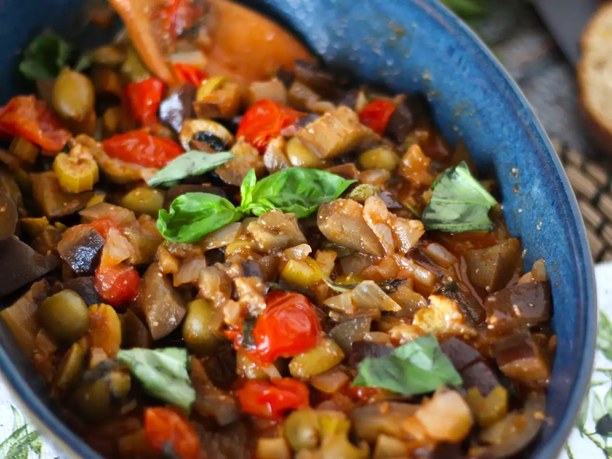 Caponata siciliana, η ανεπανάληπτη γρήγορη και εύκολη ιταλική συνταγή - φωτογραφία 2