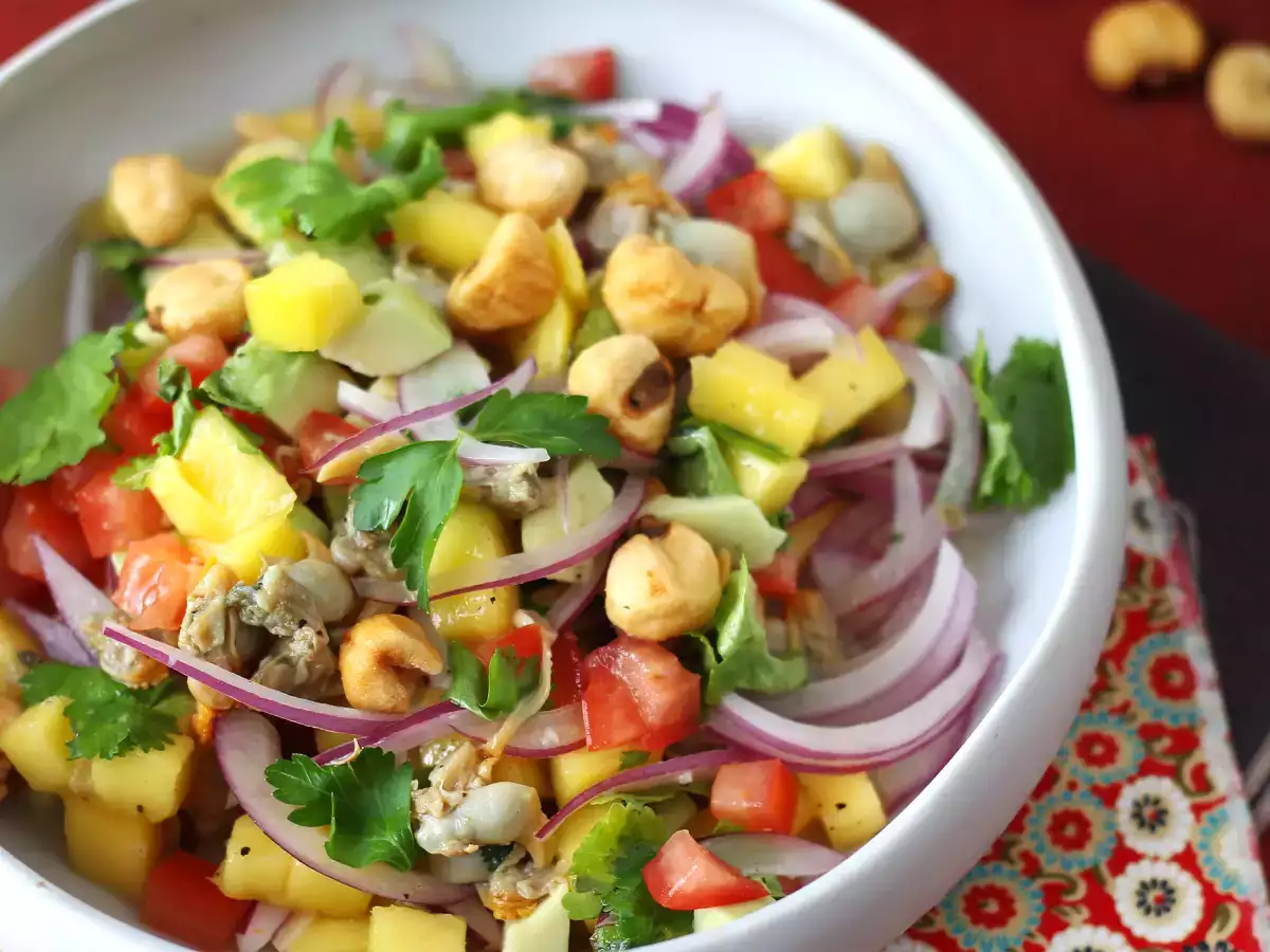 Ceviche με κονσερβοποιημένα κοκοράκια - φωτογραφία 3