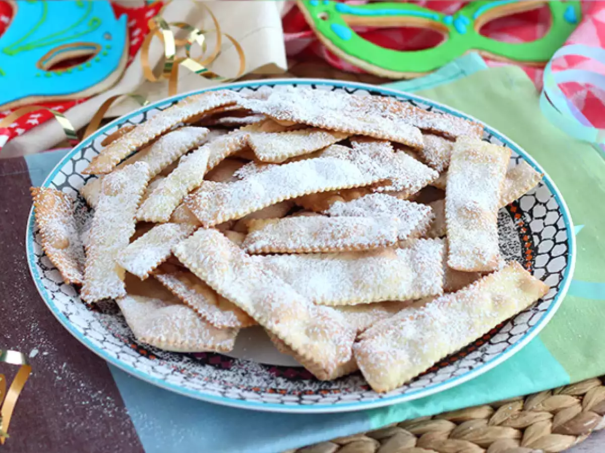 Chiacchiere di carnevale - Ιταλικές ψητές bugnes - φωτογραφία 3