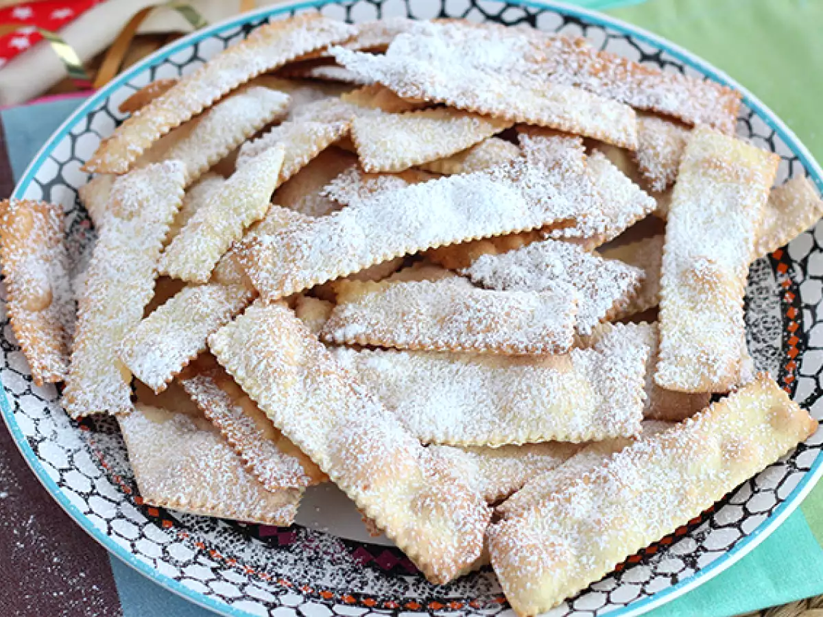 Chiacchiere di carnevale - Ιταλικές ψητές bugnes - φωτογραφία 4