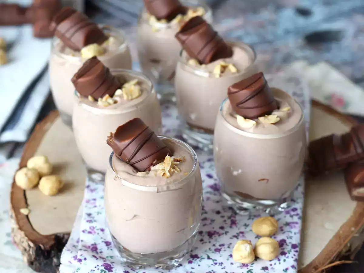 Χωρίς ψήσιμο, εξαιρετικά νόστιμες Kinder Bueno verrines - φωτογραφία 6