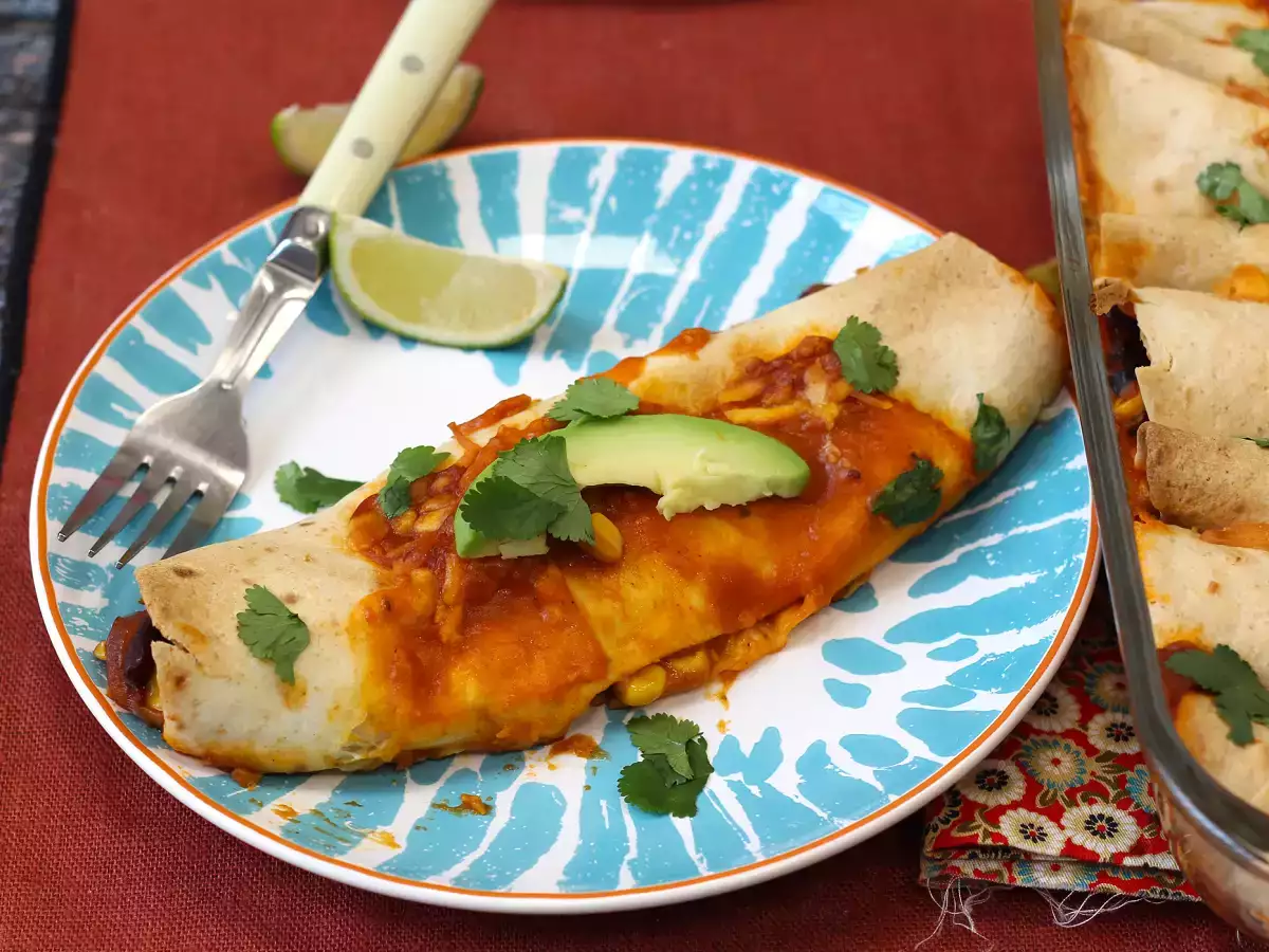 Χορτοφαγικά enchiladas - φωτογραφία 4