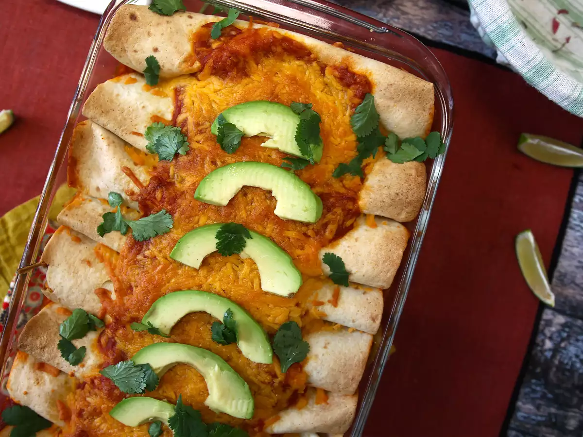 Χορτοφαγικά enchiladas - φωτογραφία 6