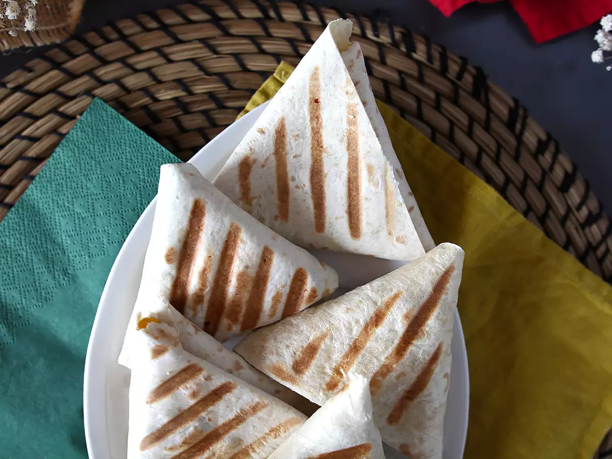Χορτοφαγικές samosas taco - φωτογραφία 6