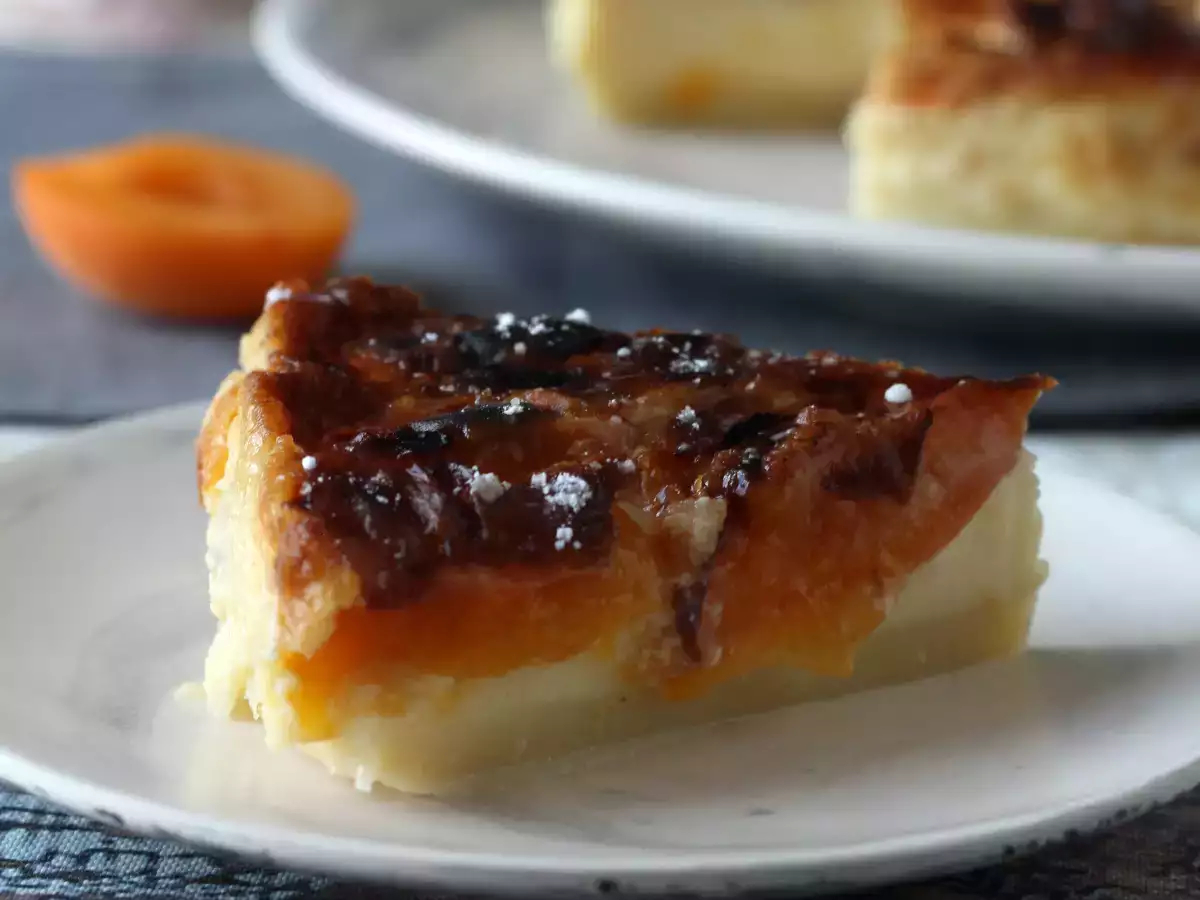 Clafoutis βερίκοκο με φριτέζα αέρος - φωτογραφία 2