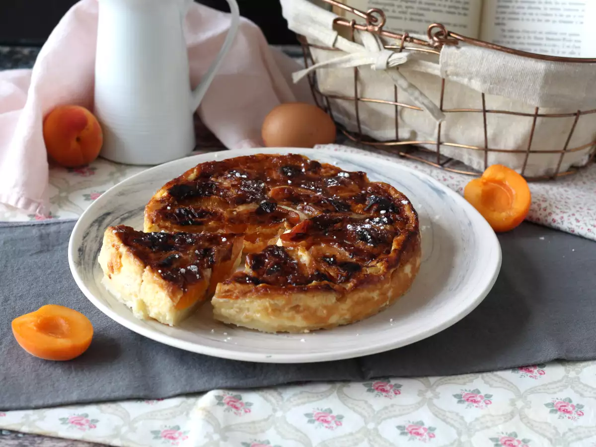 Clafoutis βερίκοκο με φριτέζα αέρος - φωτογραφία 3