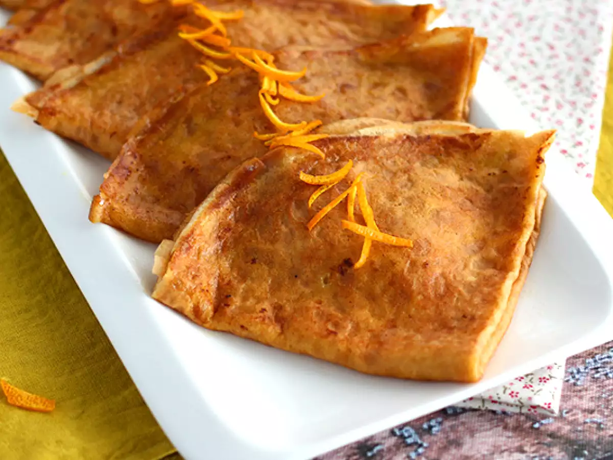 Crêpes Suzette, η παραδοσιακή συνταγή - φωτογραφία 2