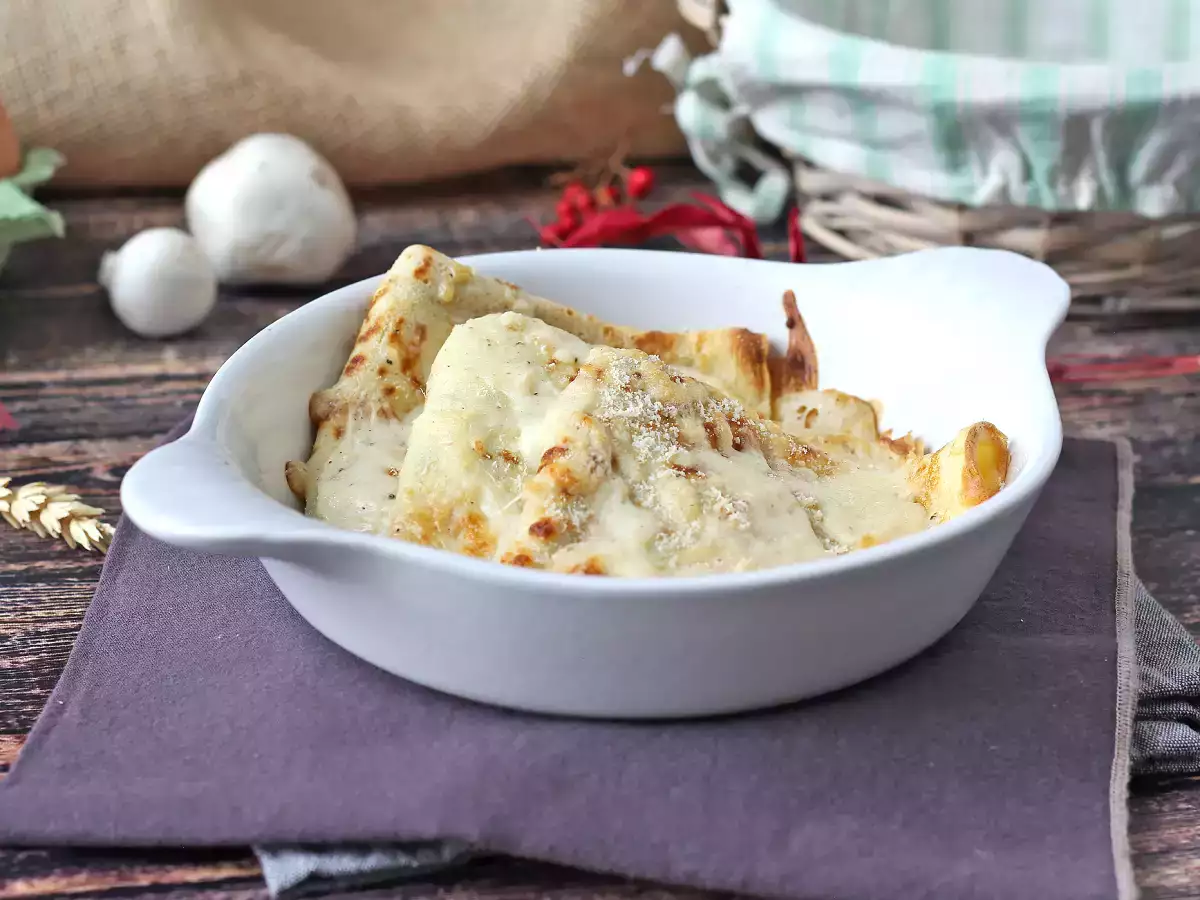 Crespelle ricotta και μανιτάρια: η τέλεια κρεμώδης χορτοφαγική συνταγή για κάθε περίσταση - φωτογραφία 4