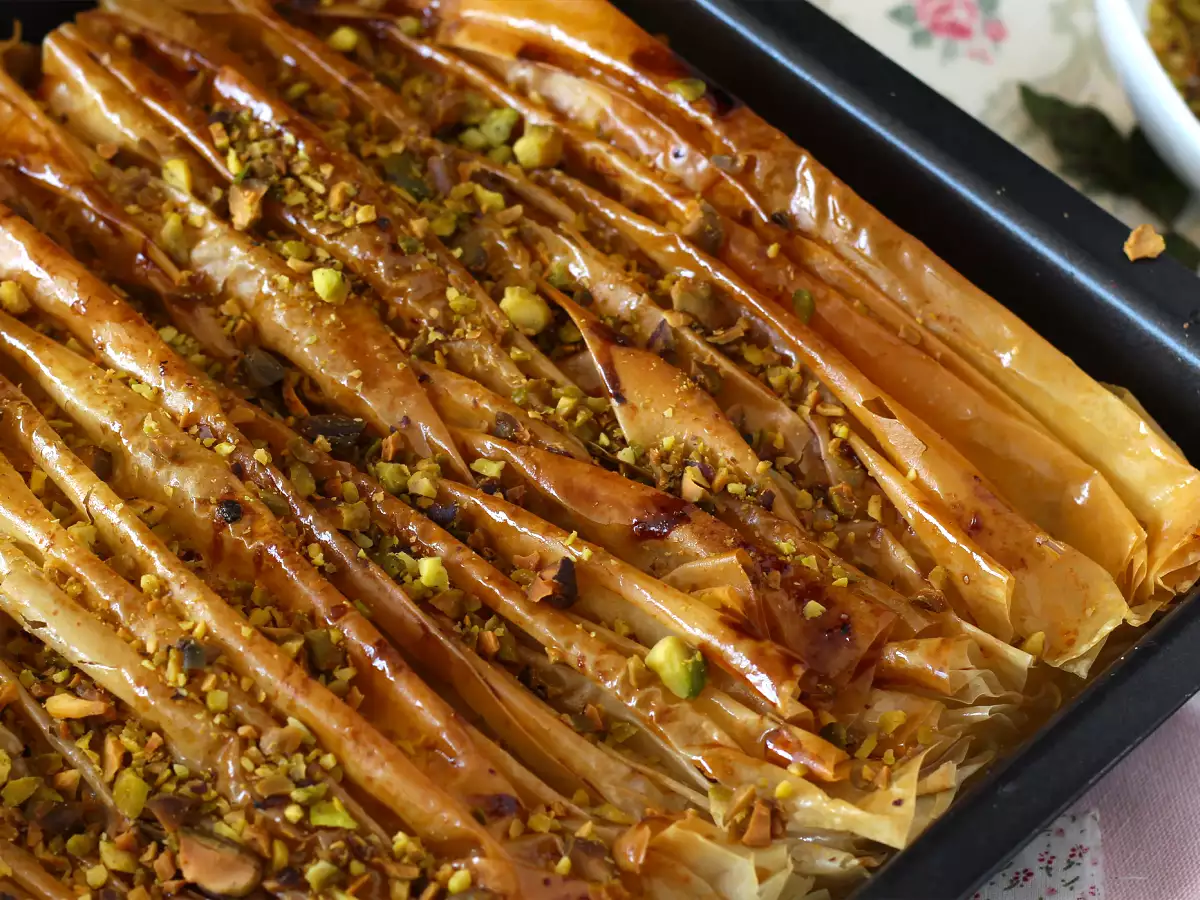 Crinkle cake, το σούπερ τραγανό κέικ που φτιάχνεται εύκολα - Laz Borek turc facile - φωτογραφία 3