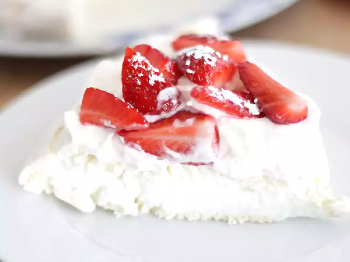 Εύκολη pavlova φράουλα - φωτογραφία 3