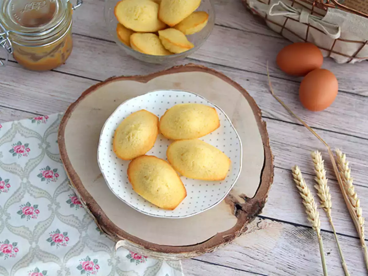 Εύκολη συνταγή για απλά, αφράτα madeleines - φωτογραφία 5