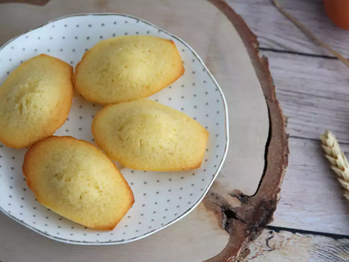 Εύκολη συνταγή για απλά, αφράτα madeleines - φωτογραφία 6
