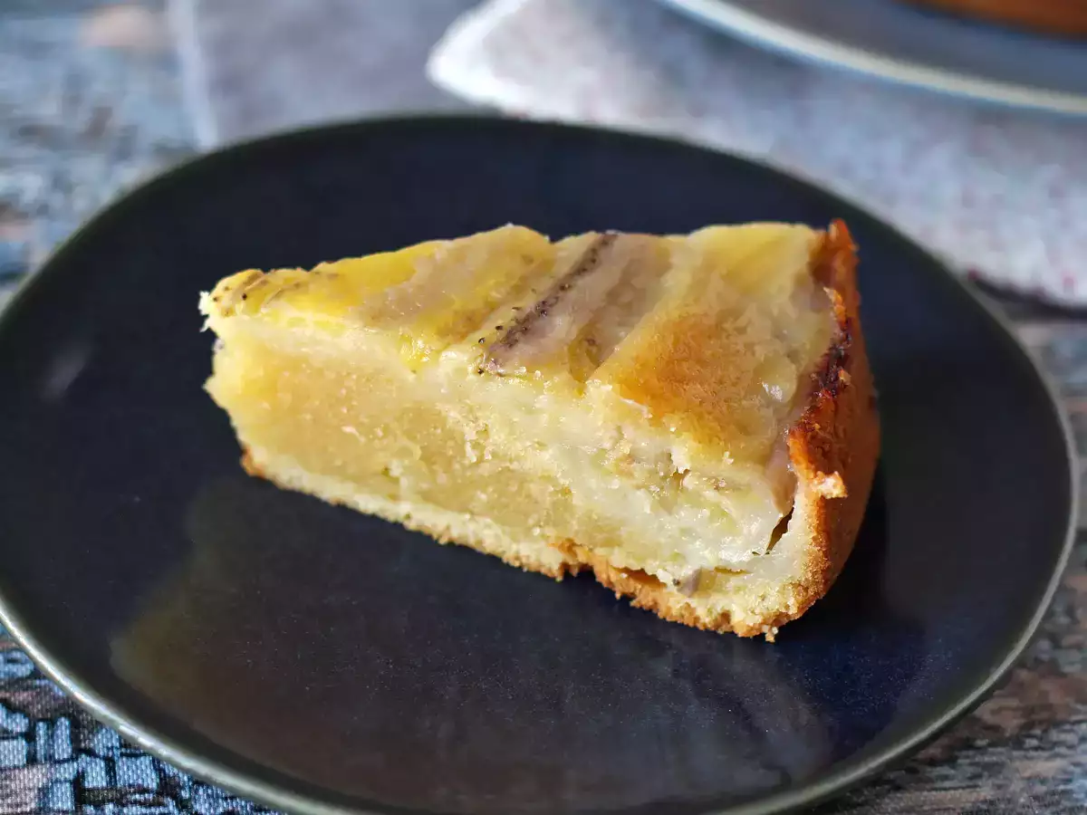 Extra fondant ανάποδη τούρτα μπανάνα - φωτογραφία 3