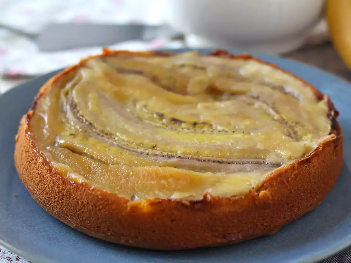 Extra fondant ανάποδη τούρτα μπανάνα - φωτογραφία 6