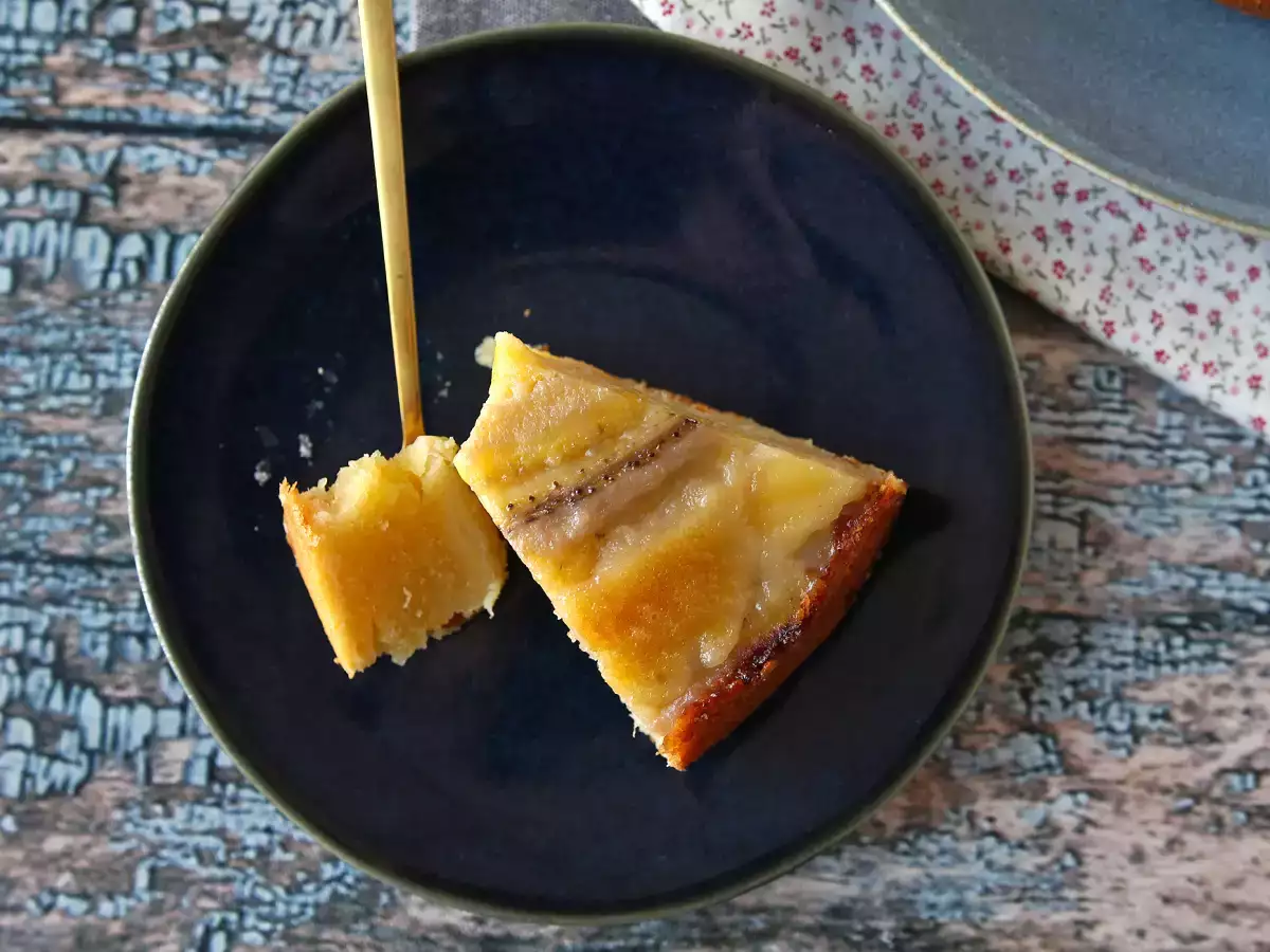 Extra fondant ανάποδη τούρτα μπανάνα - φωτογραφία 7