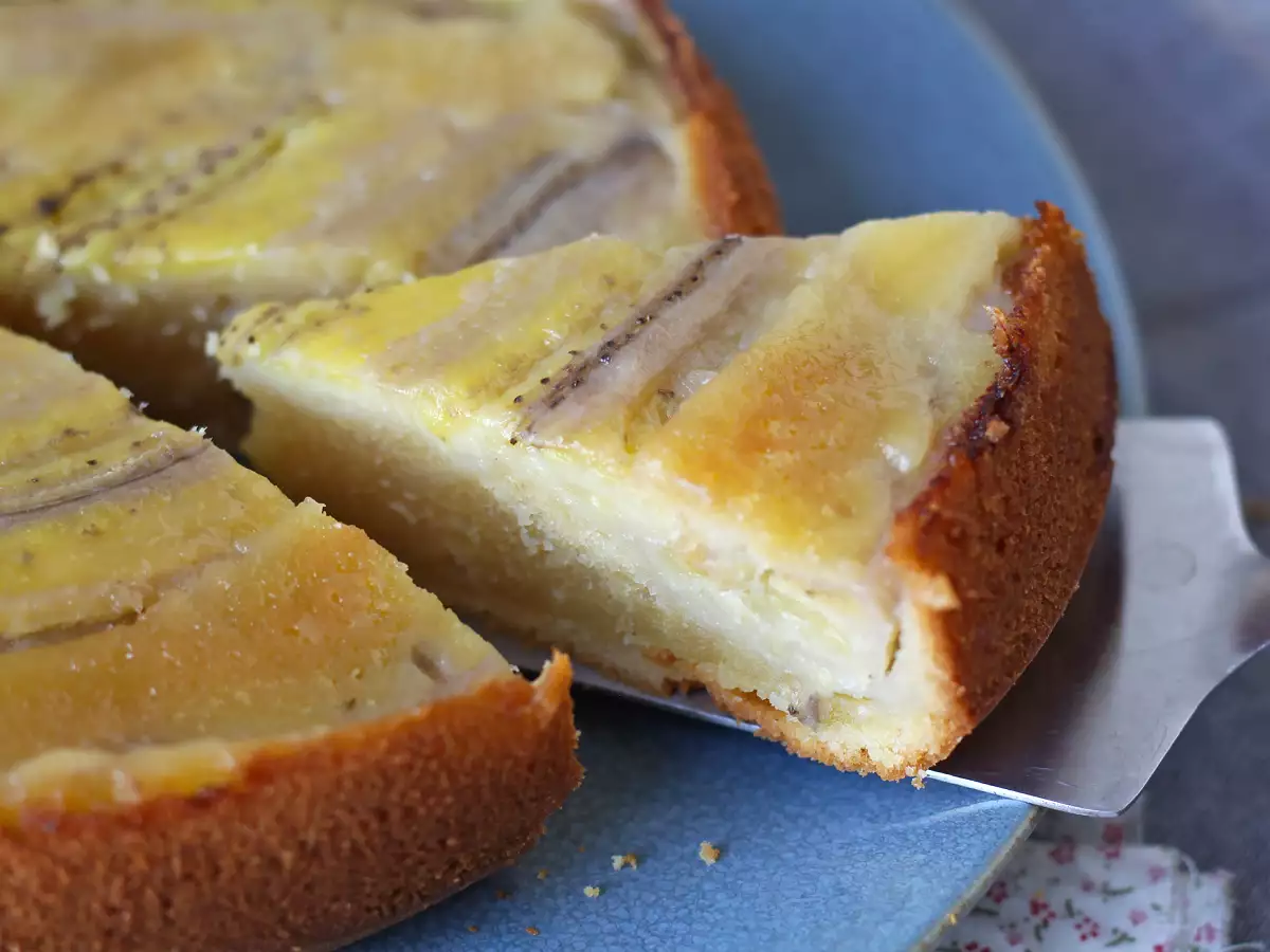 Extra fondant ανάποδη τούρτα μπανάνα - φωτογραφία 8