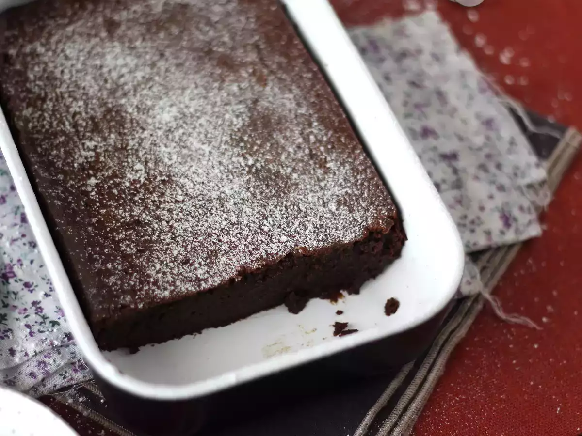 EXTRA FONDANT κέικ με κρέμα σοκολάτας και κάστανο με μόλις 4 υλικά - φωτογραφία 8
