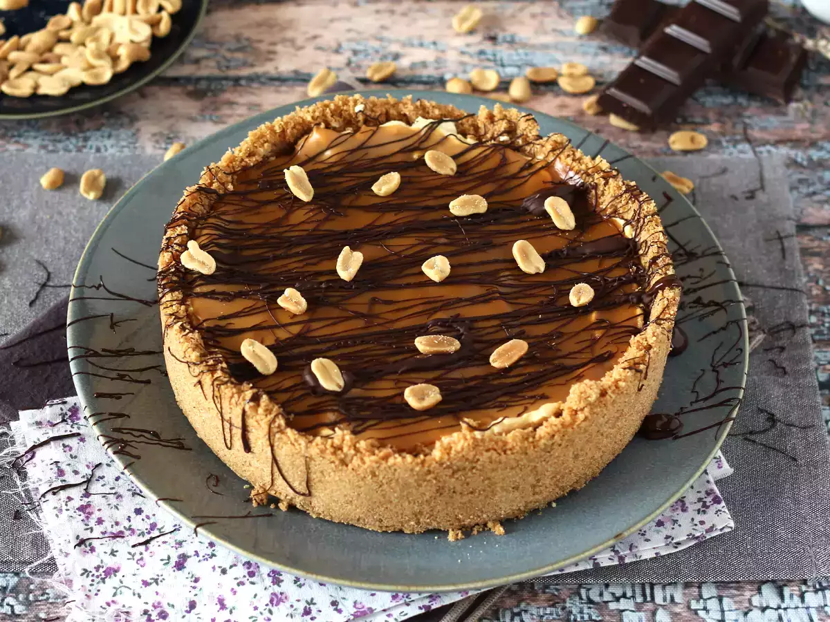 Extra-gourmand τυρόπιτα τύπου Snickers - φωτογραφία 5