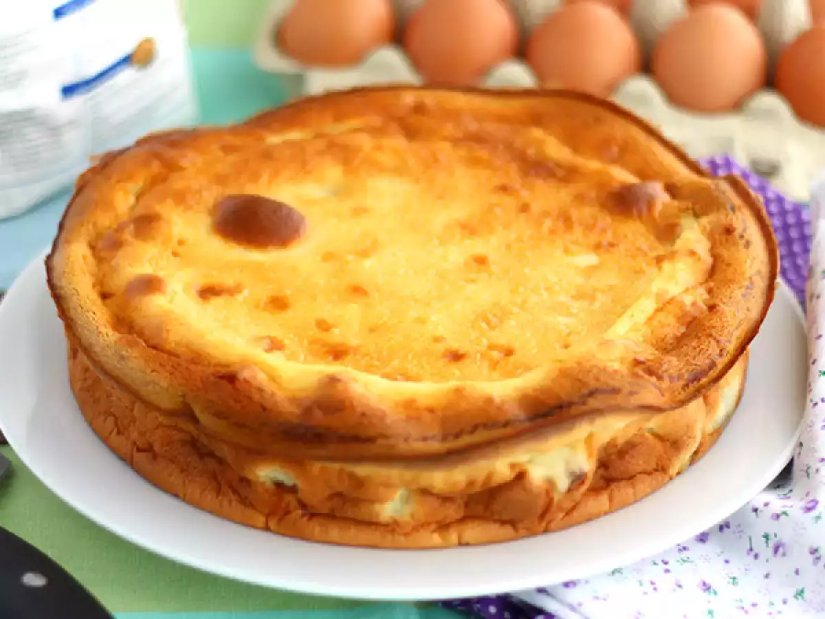 Far breton με δαμάσκηνα