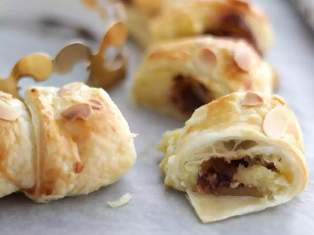 Galette des rois με Kinder Bueno - φωτογραφία 2