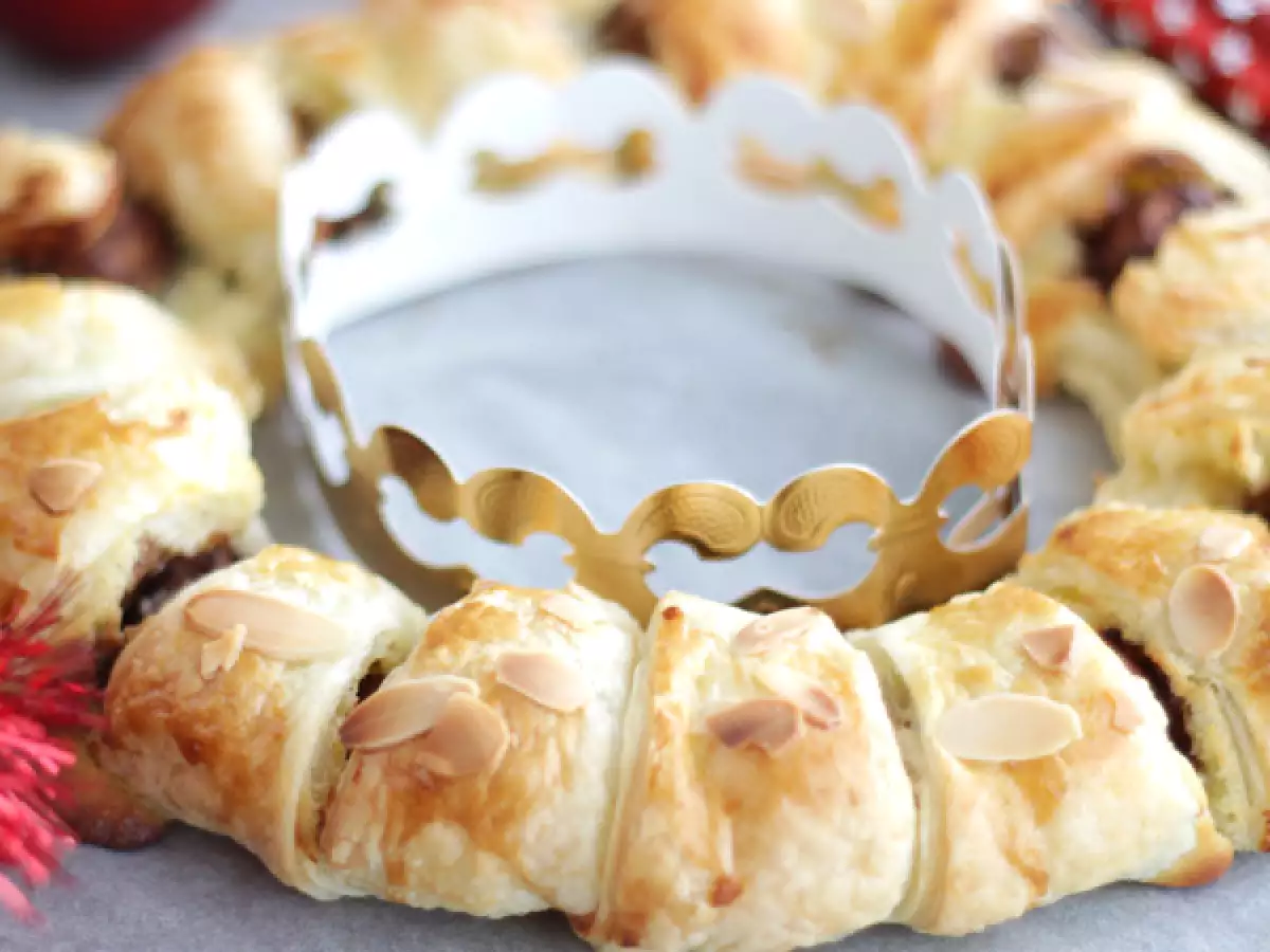 Galette des rois με Kinder Bueno - φωτογραφία 3