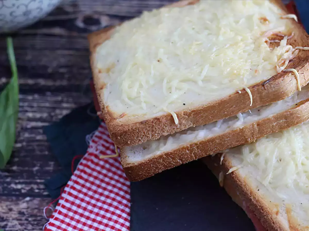 Gourmet croque-monsieur με σάλτσα μπεσαμέλ - φωτογραφία 5