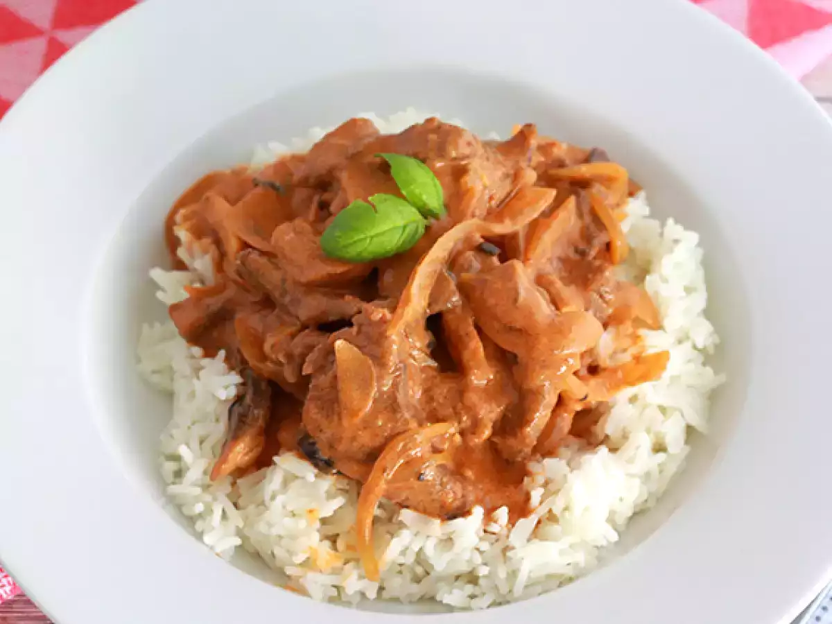 Γρήγορο και εύκολο Beef Stroganoff - φωτογραφία 2