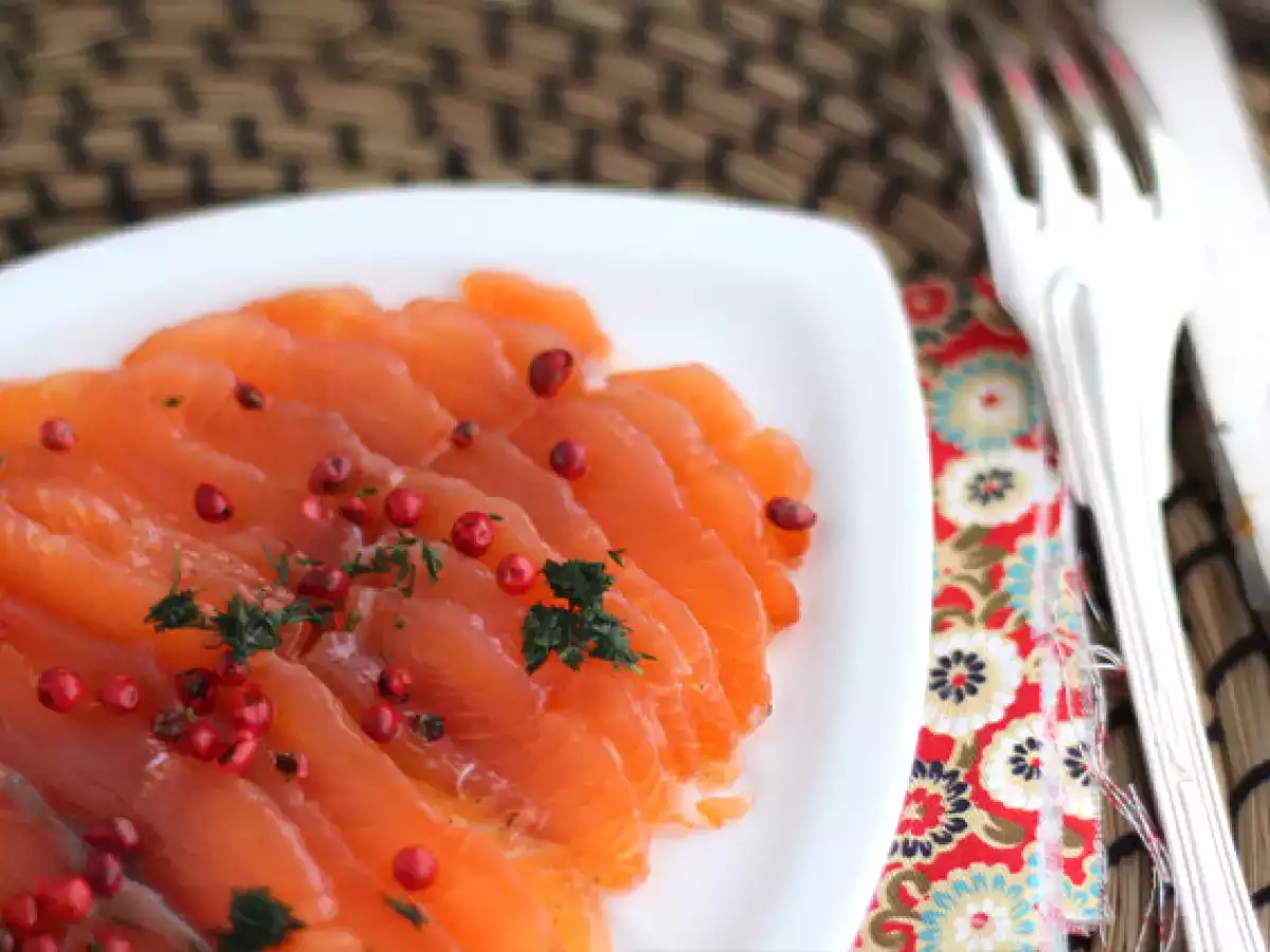 Gravlax, ο μαριναρισμένος σολομός σουηδικού τύπου - φωτογραφία 2