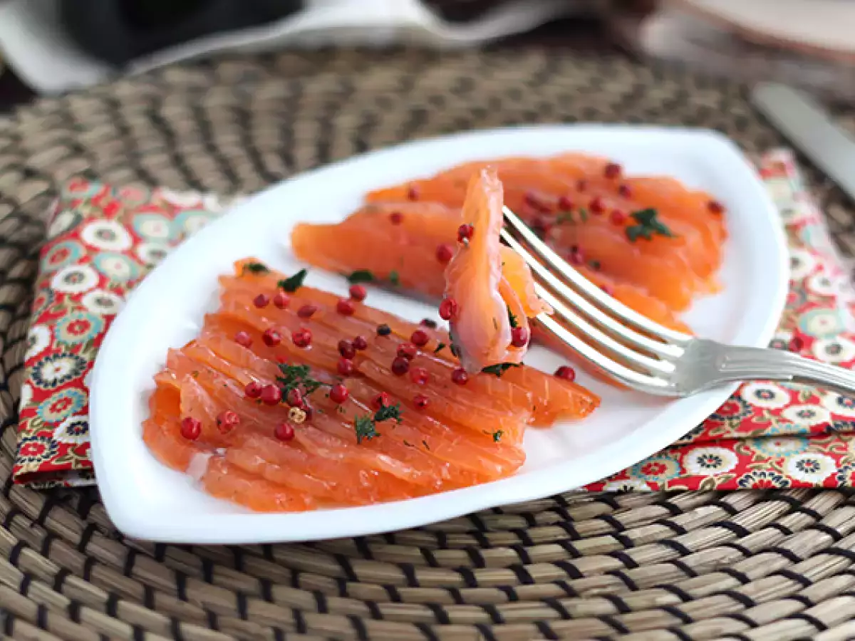 Gravlax, ο μαριναρισμένος σολομός σουηδικού τύπου - φωτογραφία 4