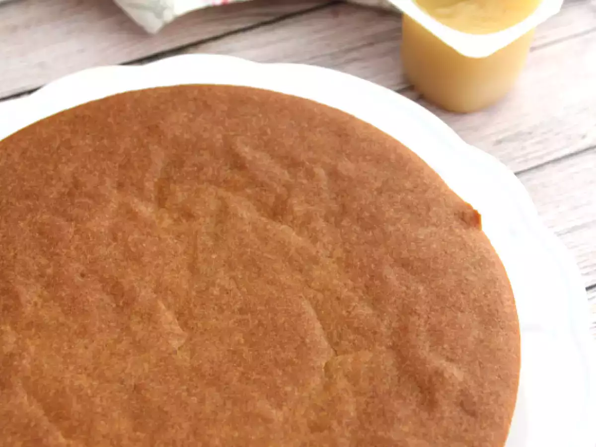 Κέικ γιαουρτιού σόγιας με σάλτσα μήλου (vegan και χωρίς γλουτένη) - φωτογραφία 2