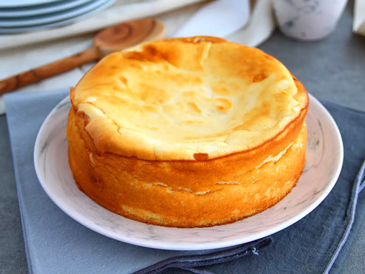 Κέικ με τυρί cottage - φωτογραφία 2