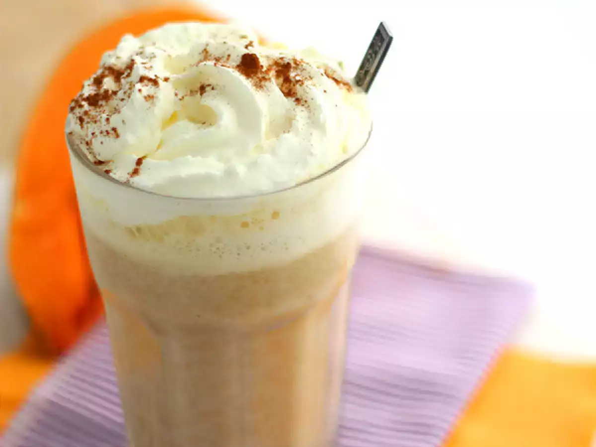 Κολοκύθα μπαχαρικό latte - φωτογραφία 3