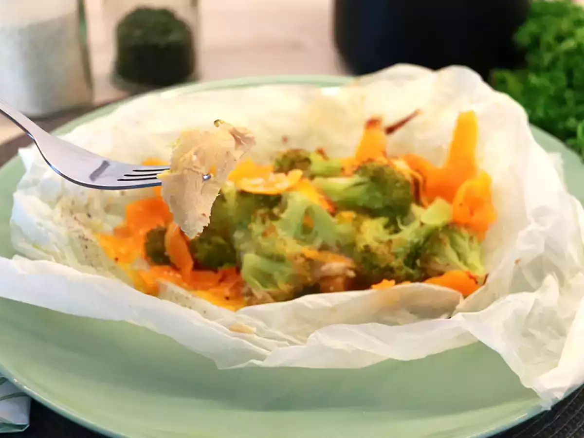 Κοτόπουλο σε wrap (εύκολο και υγιεινό) - φωτογραφία 2