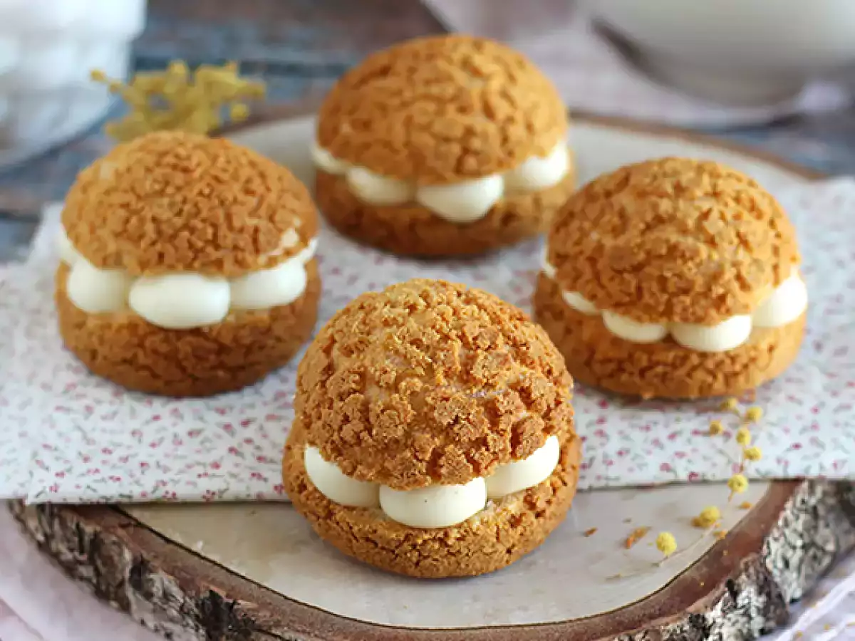 Κρέμα βανίλιας κρέμα cracker puffs - φωτογραφία 5