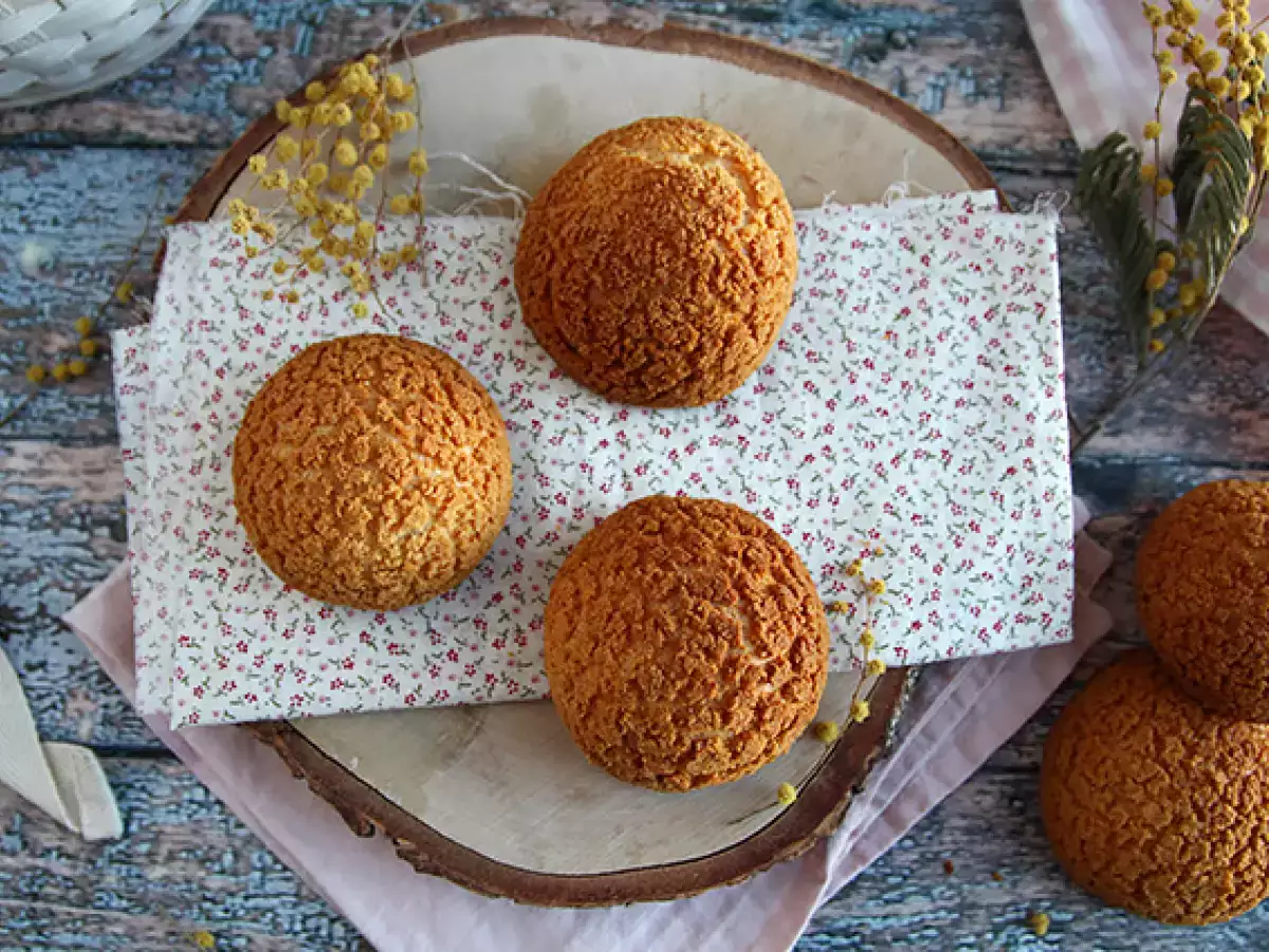 Κρέμα βανίλιας κρέμα cracker puffs - φωτογραφία 7