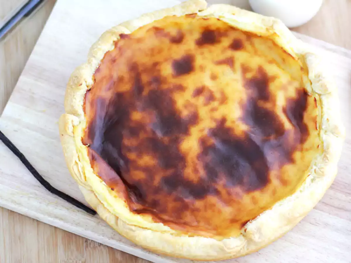 Κρέμα κρέμας flan του φούρναρη - φωτογραφία 3