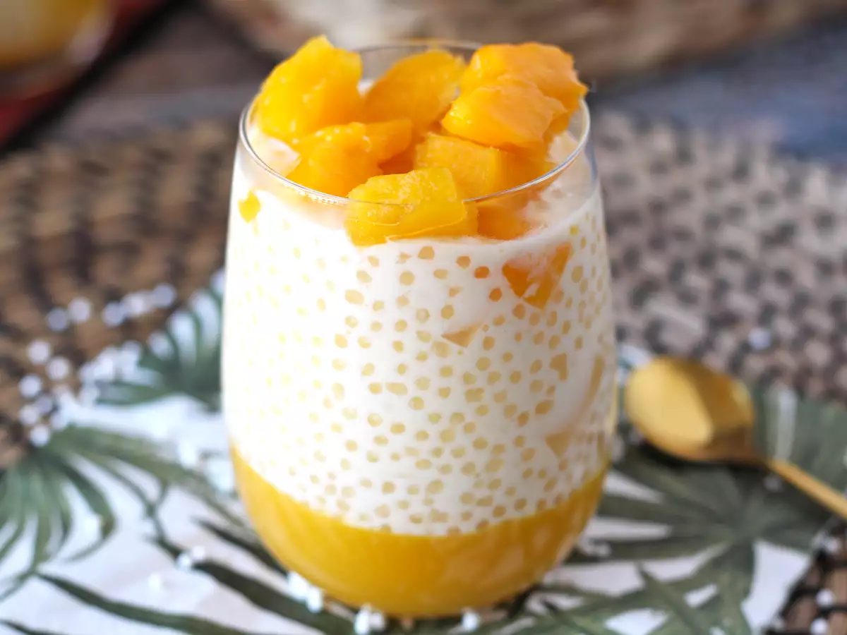 Mango sago, το ασιατικό επιδόρπιο με ταπιόκα και μάνγκο που κατακτά με την απλότητά του. - φωτογραφία 6