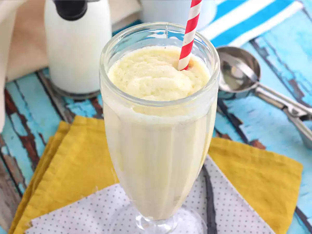 Milkshake βανίλιας - φωτογραφία 4