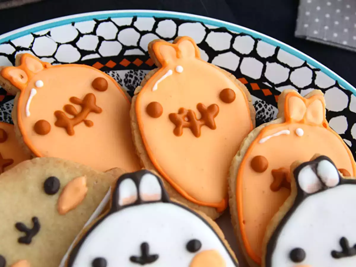 Molang Halloween shortbread - φωτογραφία 5