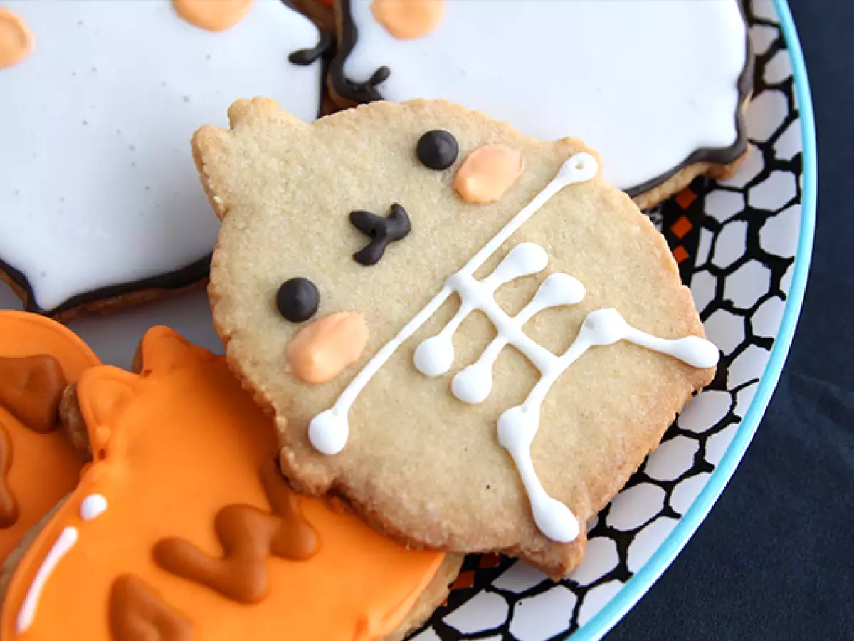 Molang Halloween shortbread - φωτογραφία 6
