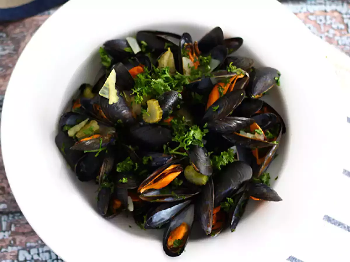 Moules marinières, μια απλή και νόστιμη συνταγή - φωτογραφία 3