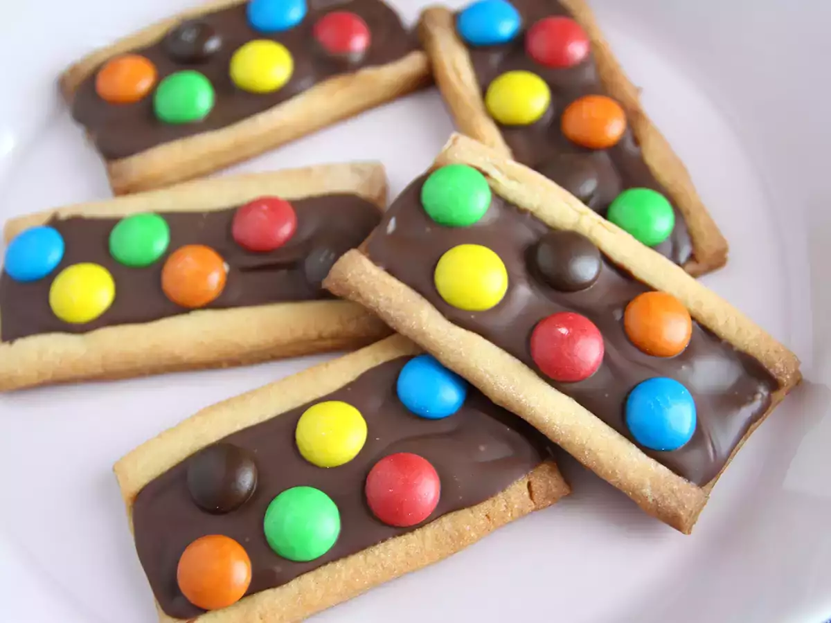 Μπισκότα με m&m's - φωτογραφία 2