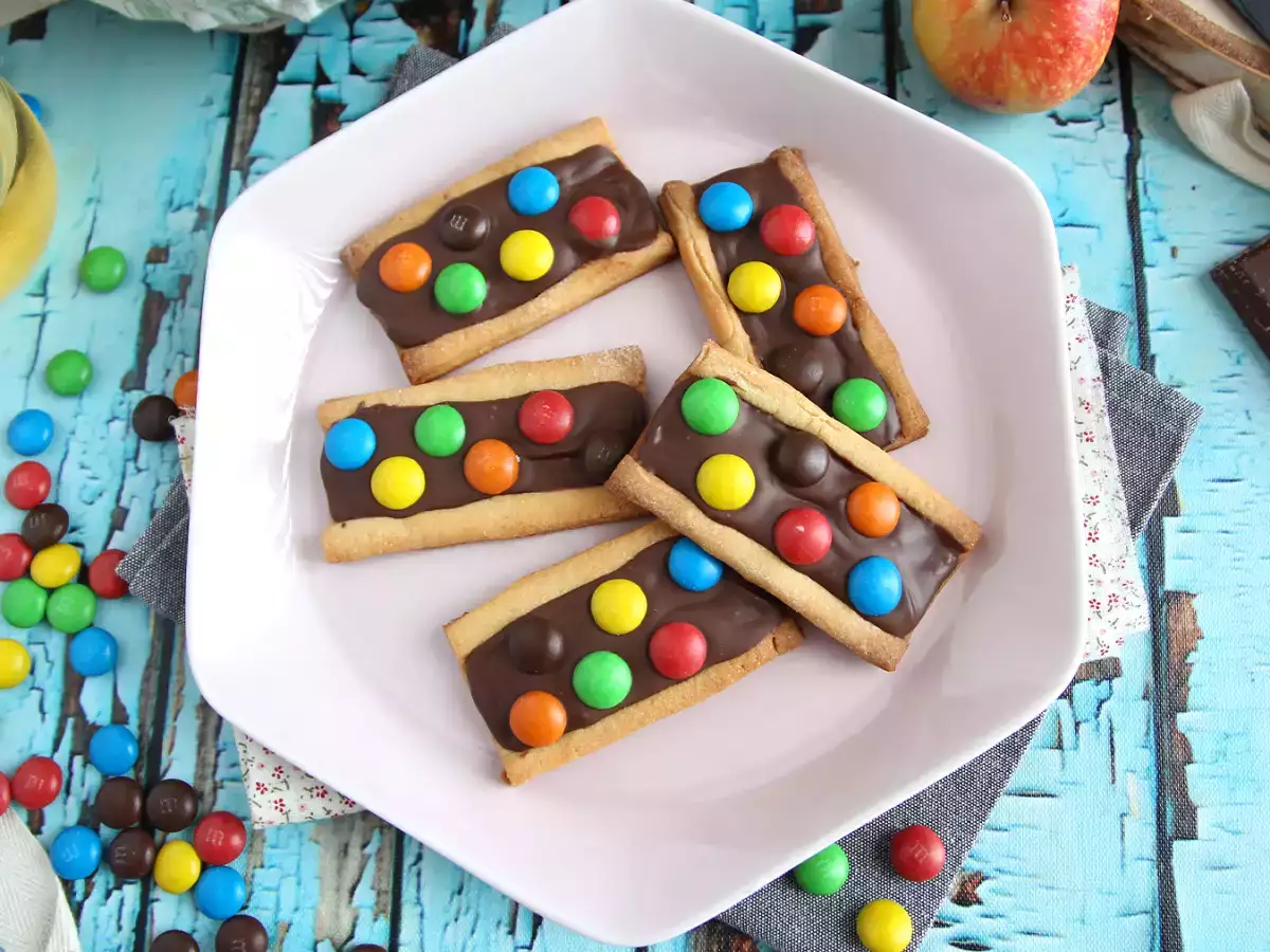 Μπισκότα με m&m's - φωτογραφία 3