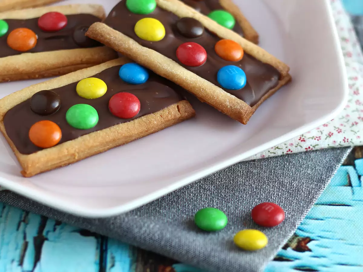 Μπισκότα με m&m's - φωτογραφία 4