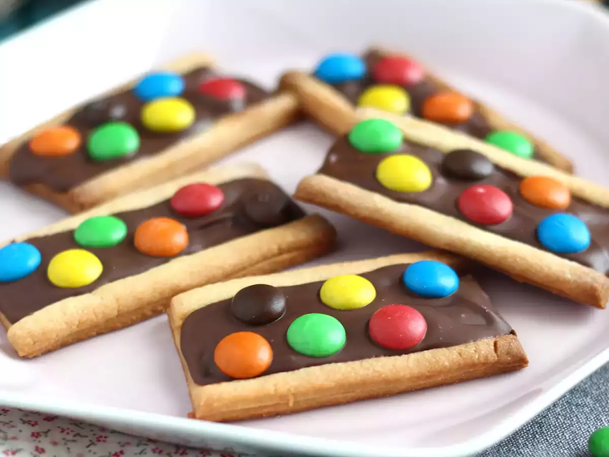 Μπισκότα με m&m's - φωτογραφία 5