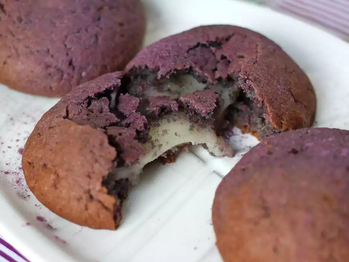 Μπισκότα Mochi με ube - φωτογραφία 4