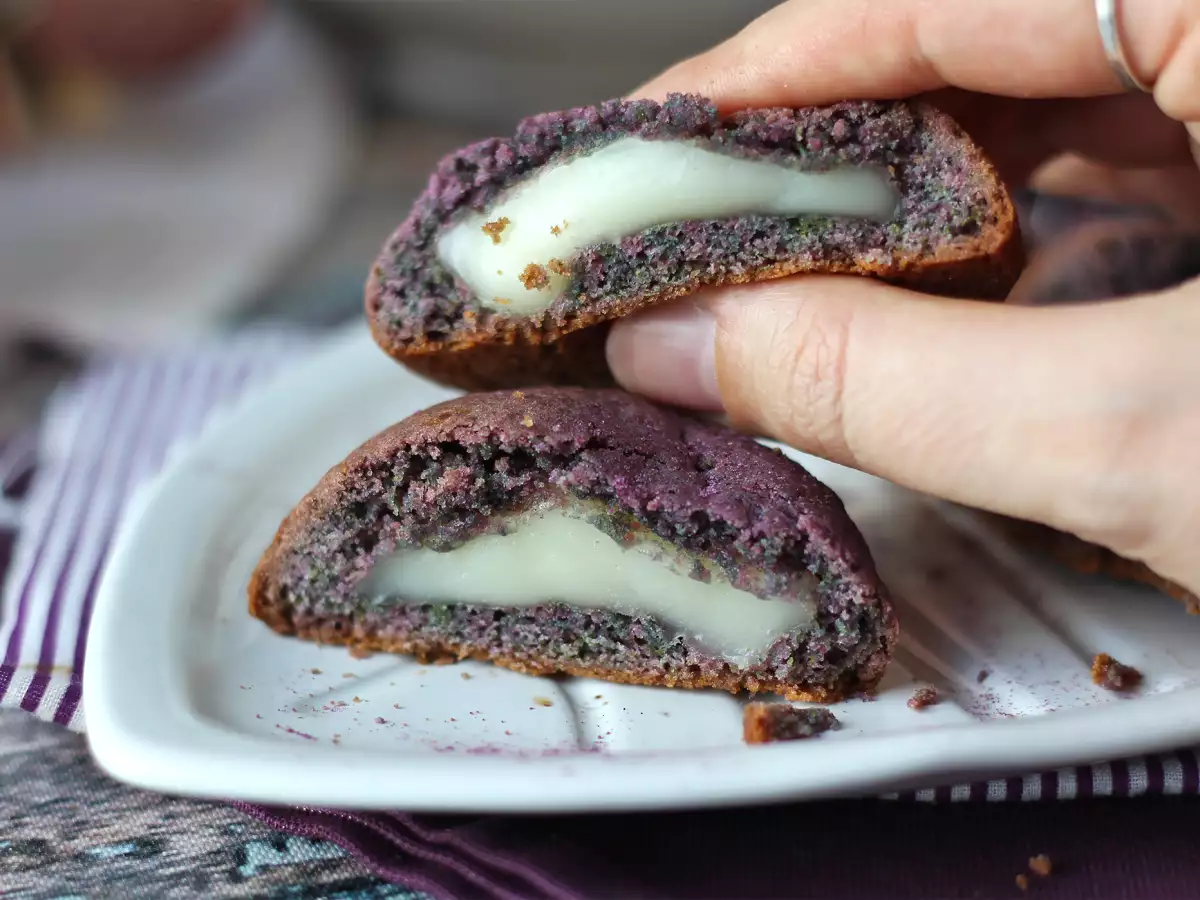 Μπισκότα Mochi με ube - φωτογραφία 7