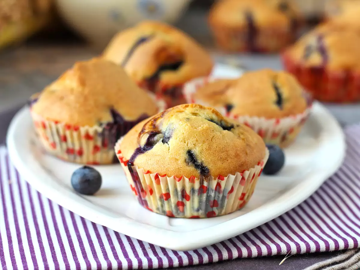 Muffins με βατόμουρα, μια μίνι εκδοχή της πίτας Πυρηναίων! - φωτογραφία 3